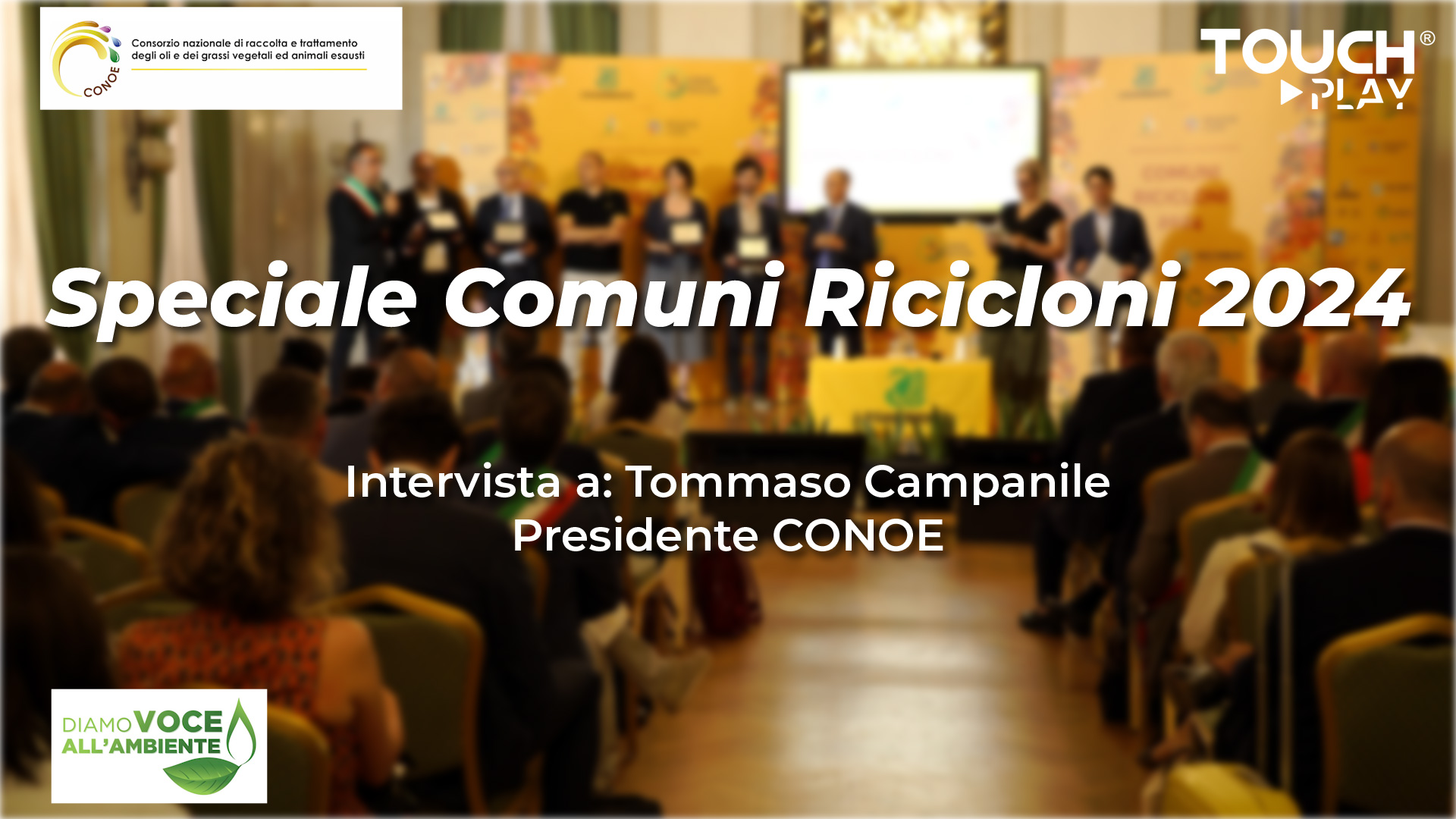 Intervista Tommaso Campanile Presidente Conoe