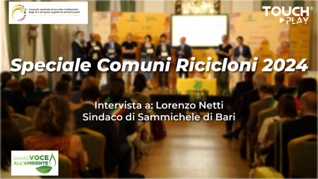 Intervista Lorenzo Netti Sindaco di Sammichele di Bari